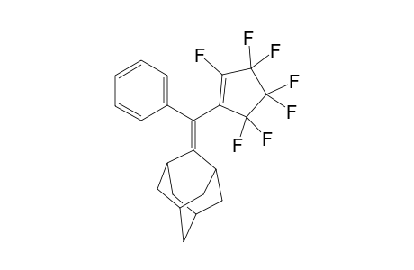 1-(1-Adamantylidene-1-phenylmethyl)-2,3,3,4,4,5,5-heptafluorocyclopentene