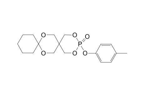 3-(4-METHYLPHENOXY)-2,4,8,15-TETROXA-3-PHOSPHADISPIRO-[5.2.5]-HEXADECANE-3-OXIDE
