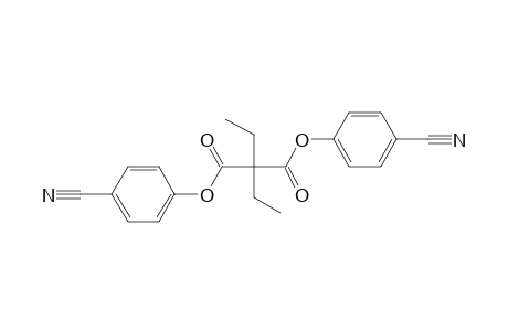 Diethylmalonic acid, di(4-cyanophenyl) ester