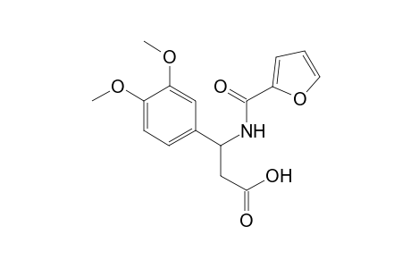 Benzenepropanoic acid, beta-[(2-furanylcarbonyl)amino]-3,4-dimethoxy-