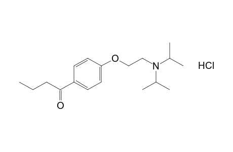 4'-[2-(diisopropylamino)ethoxy]butyrophenone, hydrochloride