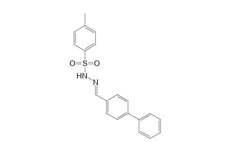 p-toluenesulfonic acid, (p-phenylbenzylidene)hydrazide