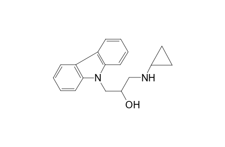 1-Carbazol-9-yl-3-cyclopropylamino-propan-2-ol