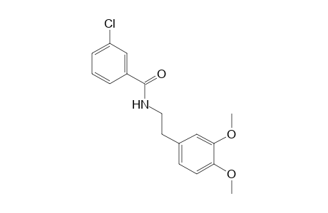 m-CHLORO-N-(3,4-DIMETHOXYPHENETHYL)BENZAMIDE