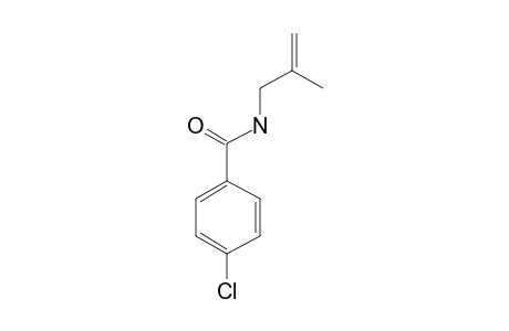 Benzamide, 4-chloro-N-methallyl-