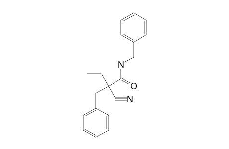 N-benzyl-alpha-cyano-alpha-ethylhydrocinnamamide