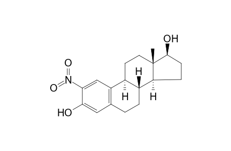 1,3,5(10)-Estratrien-2-nitro-3,17-diol