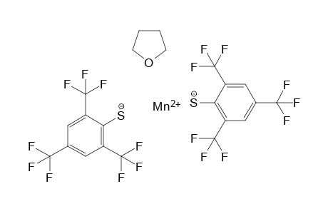 Manganous bis(2,4,6-tris(trifluoromethyl)benzenethiolate)tetrahydrofuran