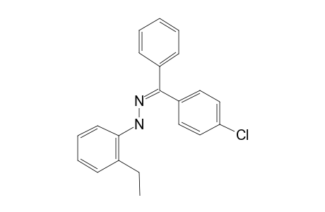 N-[(4-Chloro-phenyl)-phenyl-methylene]-N'-(2-ethyl-phenyl)-hydrazine