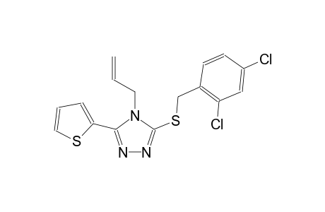 4-allyl-3-[(2,4-dichlorobenzyl)sulfanyl]-5-(2-thienyl)-4H-1,2,4-triazole