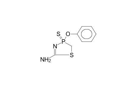 5-AMINO-2-THIOXO-2-PHENOXY-1-AZA-4-THIA-2-PHOSPHOL-1-INE