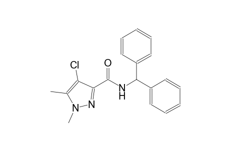 N-benzhydryl-4-chloro-1,5-dimethyl-1H-pyrazole-3-carboxamide