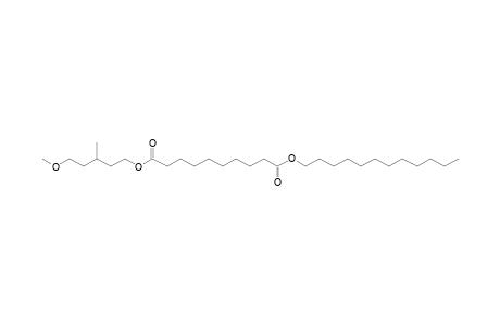 Sebacic acid, dodecyl 5-methoxy-3-methylpentyl ester