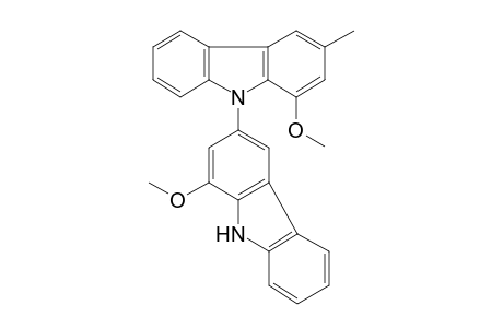 1-Methoxy-9-(1-methoxy-9H-carbazol-3-yl)-3-methyl-carbazole