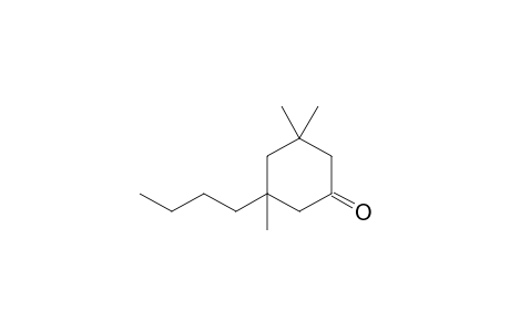 3-butyl-3,5,5-trimethylcyclohexan-1-one