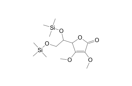 2-[1,2-bis(trimethylsilyloxy)ethyl]-3,4-dimethoxy-2H-furan-5-one