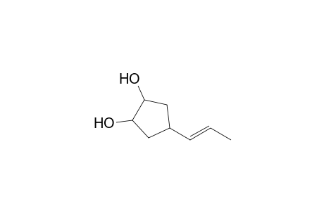 (E)-4-(1'-Propen-1'-yl)-cyclopenta-1,2-diol