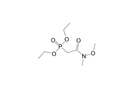 (DIETHOXYPHOSPHINYL)-N-METHOXY-N-METHYL-ACETAMIDE