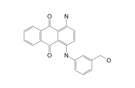 1-Amino 4-m-hydroxymethyl phenylamino anthraquinone