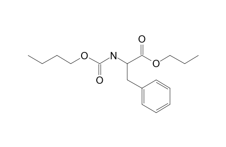 L-Phenylalanine, N-butoxycarbonyl-, propyl ester