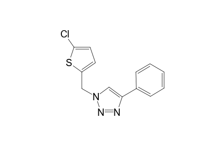 1-((5-chlorothiophen-2-yl)methyl)-4-phenyl-1H-1,2,3-triazole
