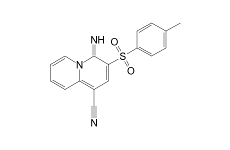 4-Imino-3-[(p-tolyl)sulfonyl]-4H-quinolizine-1-carbonitrile