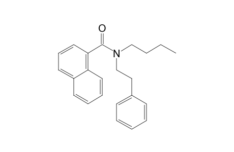 1-Naphthalenecarboxamide, N-(2-phenylethyl)-N-butyl-