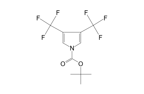 3,4-bis(trifluoromethyl)pyrrole-1-carboxylic acid, tert-butyl ester