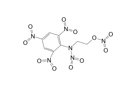 2-[2-Oxido-2-oxo-1-(2,4,6-trinitrophenyl)hydrazino]ethyl nitrate