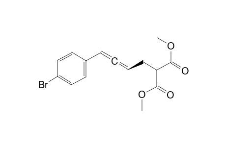 (Ra)-dimethyl 2-(4-(4-bromophenyl)buta-2,3-dienyl)malonate