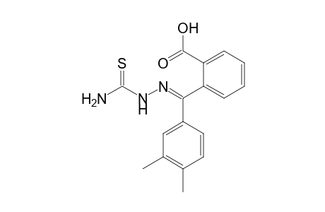 2-(3,4-Dimethyl-.alpha.-thiosemicarbazonobenzyl)benzoic acid