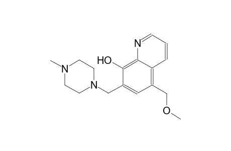 5-methoxymethyl-7-(4-methylpiperazinomethyl)-8-hydroxyquinoline