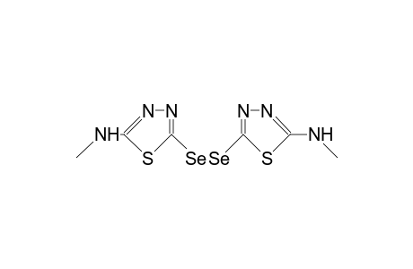 Bis(5-methylamino-1,3,4-thiadiazol-2-yl)-diselenide