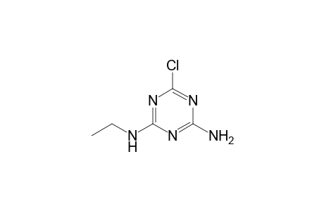 1,3,5-Triazine-2,4-diamine, 6-chloro-N-ethyl-