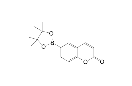 6-(4,4,5,5-Tetramethyl-1,3,2-dioxaborolan-2-yl)-2H-chromen-2- one