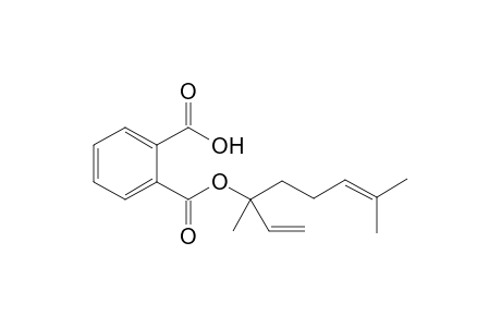 (+/-)-(1-Ethenyl-1,5-dimethylhex-4-enyl) Hydrogen Phthalate