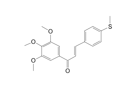 Trans-3',4',5'-trimethoxy-4-(methylthio)chalcone