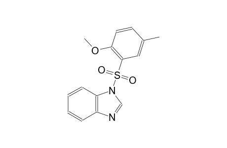 1H-benzimidazole, 1-[(2-methoxy-5-methylphenyl)sulfonyl]-