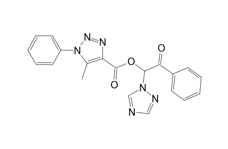 .omega.-(5-Methyl-1-phenyl-1,2,3-triazole-4-carbonyl)-.omega.-(1H-1,2,4-triazol-1-yl)acetophenone