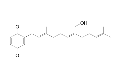 2-(7-Hydroxymethyl-3,11-dimethyl-dodeca-2,6,10-trienyl)-[1,4]benzoquinone