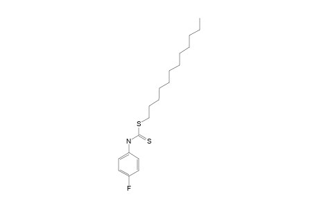 dithio-p-fluorocarbanilic acid, dodecyl ester