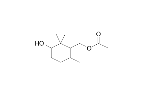 (2,2,6-trimethyl-3-oxidanyl-cyclohexyl)methyl ethanoate