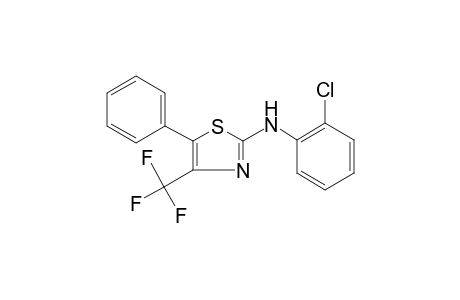 N-(2-chlorophenyl)-5-phenyl-4-(trifluoromethyl)-1,3-thiazol-2-amine