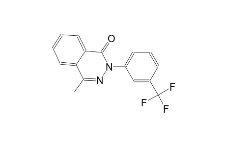 4-methyl-2-[3-(trifluoromethyl)phenyl]-1(2H)-phthalazinone