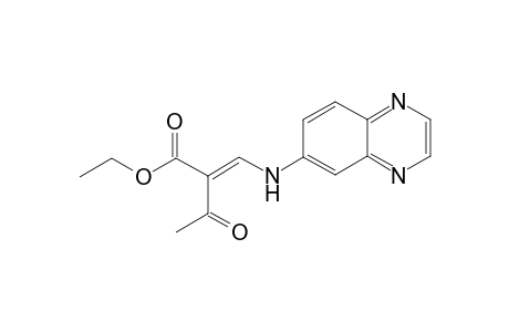 Ethyl 3-oxo-5-[(quinoxalin-6'-yl)aminomethylene]-butanoate