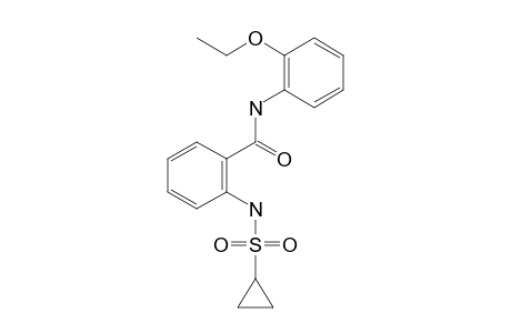 2-(Cyclopropanesulfonamido)-N-(2-ethoxyphenyl)benzamide