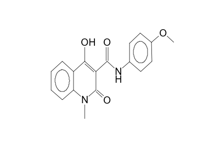 1-Methyl-3-(4-methoxyphenylcarbamoyl)-4-hydroxy-1,2-dihydro-2-quinolone