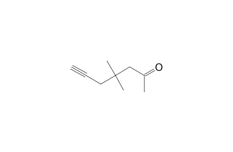 6-Heptyn-2-one, 4,4-dimethyl-