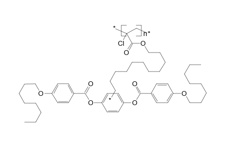 Poly(alpha-chloroacrylate)