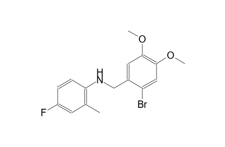 N-(2-bromo-4,5-dimethoxybenzyl)-4-fluoro-2-methylaniline